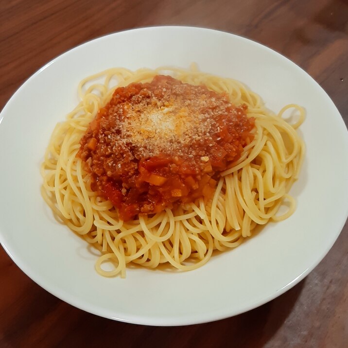 ミートソーススパゲッティ